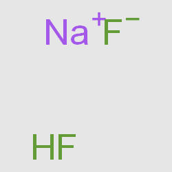 sodium fluoride hydrofluoride structure, CAS 51273-71-3