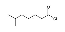 Isooctanoyl chloride structure, CAS 70767-37-2