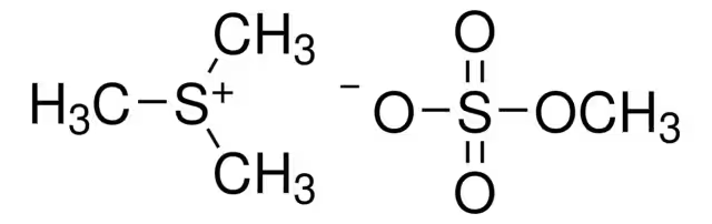 TRIMETHYLSULFONIUM METHYL SULFATE structure, CAS 2181-44-4