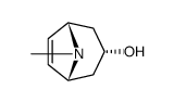 (1β,5β)-8-Methyl-8-azabicyclo[3.2.1]octa-6-ene-3α-ol structure, CAS 20513-09-1