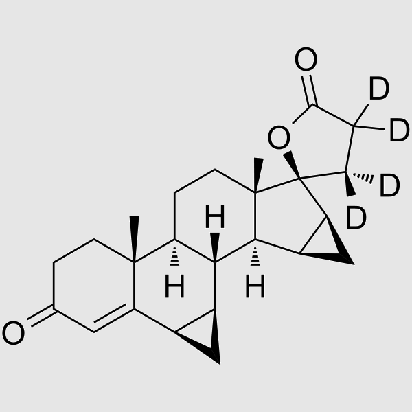 Drospirenone-d4 structure, CAS 2376035-94-6