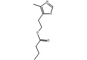 2-(4-Methylthiazol-5-yl)ethyl butyrate structure, CAS 94159-31-6