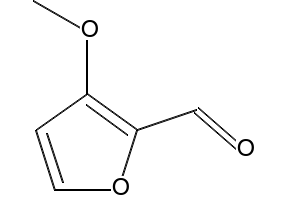 3-Methoxyfuran-2-carbaldehyde structure, CAS 32487-58-4