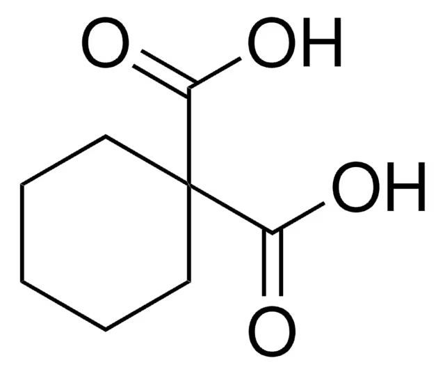 CYCLOHEXANE-1,1-DICARBOXYLIC ACID structure, CAS 1127-08-8