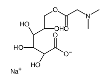 D-Gluconic acid, 6-ester with N,N-dimethylglycine, monosodium salt (9CI) structure, CAS 6888-14-8