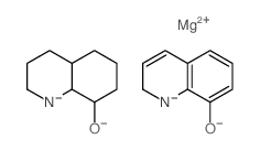 MAGNESIUM 8-HYDROXYQUINOLINATE structure, CAS 14639-28-2