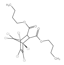DIBUTYL CHLORENDATE structure, CAS 1770-80-5