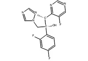 rel-(R,R)-Voriconazole structure, CAS 137330-52-0