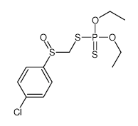 CARBOPHENOTHION SULFOXIDE structure, CAS 17297-40-4