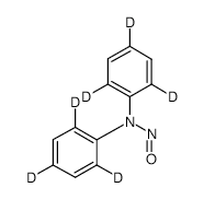 N-NITROSODIPHENYLAMINE (2,2',4,4',6,6'-D6) structure, CAS 93951-95-2