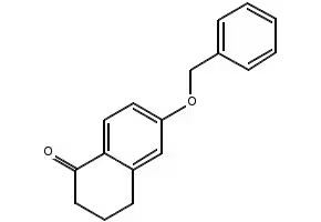 6-(benzyloxy)-3,4-dihydronaphthalen-1(2H)-one structure, CAS 32263-70-0