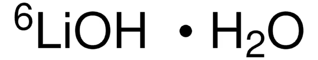 LITHIUM-6 HYDROXIDE MONOHYDRATE structure, CAS 76576-67-5