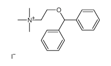 Diphenhydramine methiodide structure, CAS 14177-81-2