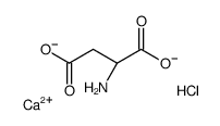 CalciumAspartate structure, CAS 92533-40-9