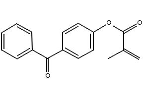 4-Benzoylphenyl Methacrylate structure, CAS 56467-43-7