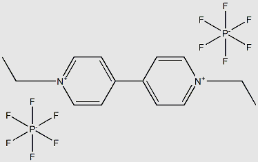 ethylviologen bis(hexafluorophosphate) structure, CAS 138926-07-5