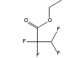 Ethyl2,2,3,3-tetrafluoropropionate structure, CAS 337-82-6