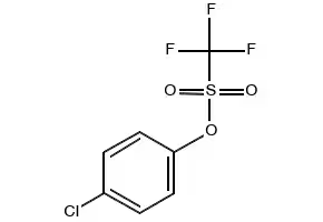 4-CHLOROPHENYL TRIFLUOROMETHANESULFONATE structure, CAS 29540-84-9