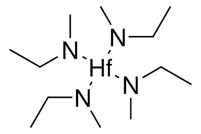 TETRAKIS(ETHYLMETHYLAMINO)HAFNIUM structure, CAS 352535-01-4