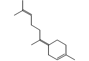BISABOLENE structure, CAS 495-62-5