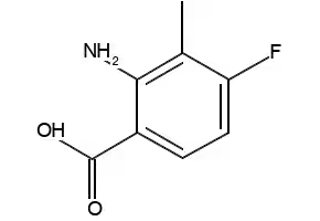 2-amino-4-fluoro-3-methylbenzoic acid;Benzoic acid structure, CAS 129833-28-9