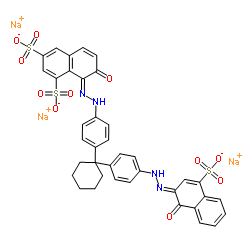 Acid Red 374 structure, CAS 6507-78-4