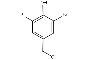 Benzeneacetonitrile, 2,6-dibromo-4-(hydroxymethyl)- structure, CAS 920509-60-0