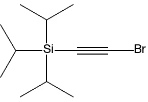 (Bromoethynyl)triisopropylsilane structure, CAS 111409-79-1
