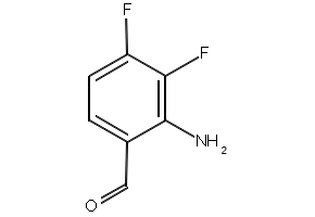 2-AMINO-3,4-DIFLUOROBENZALDEHYDE structure, CAS 1602097-79-9
