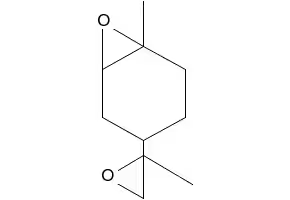 1-METHYL-4-(2-METHYLOXIRANYL)-7-OXABICYCLO[4.1.0]HEPTANE structure, CAS 96-08-2