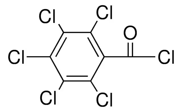 PENTACHLOROBENZOYL CHLORIDE structure, CAS 1825-23-6