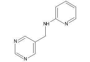 N-(PyriMidin-5-ylMethyl)pyridin-2-aMine structure, CAS 1383916-51-5