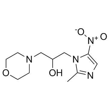Morinidazole structure, CAS 92478-27-8