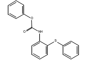 Phenyl2-(Phenylthio)Phenylcarbamate structure, CAS 111974-73-3