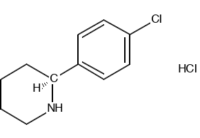 2-(4-CHLOROPHENYL)PIPERIDINE HYDROCHLORIDE structure, CAS 37656-37-4