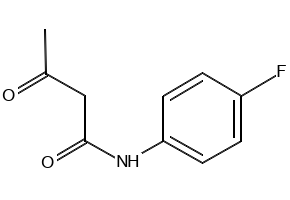 N-(4-FLUORO-PHENYL)-3-OXO-BUTYRAMIDE structure, CAS 2713-85-1