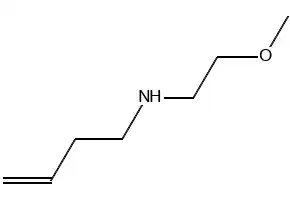 N-(2-methoxyethyl)but-3-en-1-amine structure, CAS 1251382-92-9