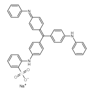 ALKALI BLUE 6B structure, CAS 8004-90-8