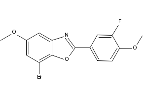 7-Bromo-5-fluoro-1,3-benzoxazole structure, CAS 1226045-94-8