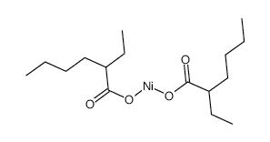 NICKEL 2-ETHYLHEXANOATE structure, CAS 4454-16-4