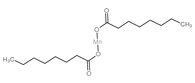 MANGANESE OCTOATE structure, CAS 15956-58-8