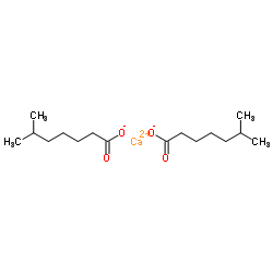 calcium(II) isooctanoate structure, CAS 84777-61-7