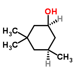 CIS-3,3,5-TRIMETHYLCYCLOHEXANOL structure, CAS 933-48-2