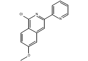 Isoquinoline, 1-chloro-6-(2-methylpropyl)- structure, CAS 1369071-17-9