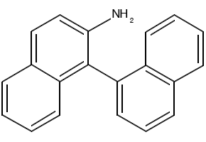 [1,1'-Binaphthalen]-2-amine, (1S)- structure, CAS 18531-97-0