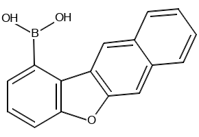 Naphtho[2,3-B]benzofuran-1-ylboronic acid structure, CAS 2261008-21-1
