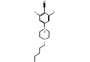 TRANS-2,6-DIFLUORO-4-(4-VINYL-CYCLOHEXYL)-BENZONITRILE structure, CAS 337366-98-0