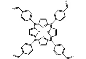 Benzaldehyde, 4,4',4'',4'''-(21H,23H-porphine-5,10,15,20-tetrayl)tetrakis- structure, CAS 150805-46-2