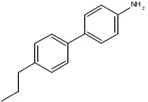 4'-propyl-[1,1'-biphenyl]-4-amine structure, CAS 60040-12-2