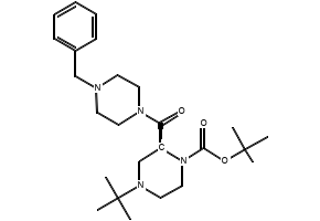 tert-butyl 4-(2-bromothiazole-4-carbonyl)piperazine-1-carboxylate structure, CAS 1169698-65-0